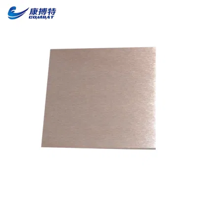 Luoyang Combat ASTM meilleur prix tungstène Wolfram alliage de cuivre W75cu25