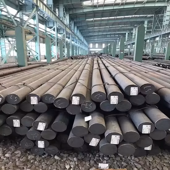 Prix ​​d'usine de haute qualité en grande quantité Prime AISI 4140/4130/1018/1020/1045 S45c Sm45c SAE 1035 Barres rondes en acier allié au chrome dur en acier au carbone Prix par kg