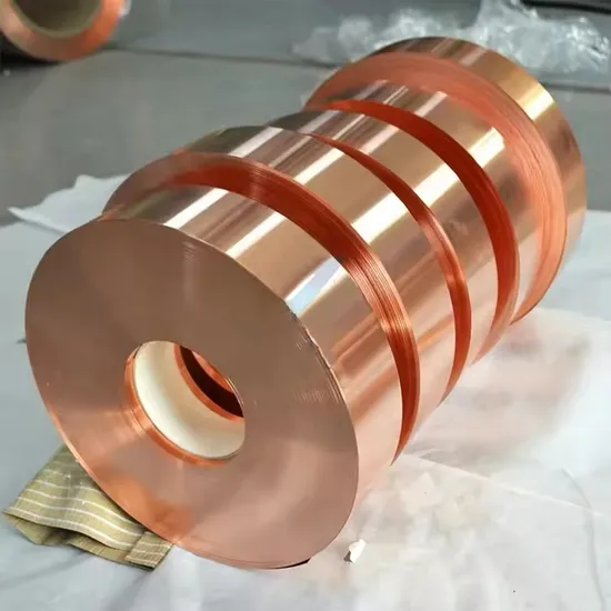 Bobine de cuivre feuille de bande bobine rouleau rouge cuivre plaine feuille Tu1, Tu0, Tu2, Tp1 électronique Non